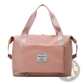 Foldable Gym Bag Waterproof Travel Duffel with Shoe Pocket