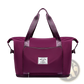 Foldable Gym Bag Waterproof Travel Duffel with Shoe Pocket