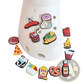 Food Themed Shoe Charms for Sandals and Clogs