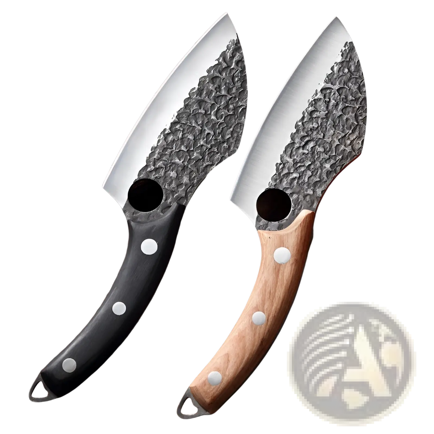 Forged High Carbon Steel Outdoor Chef Knife with Sheath