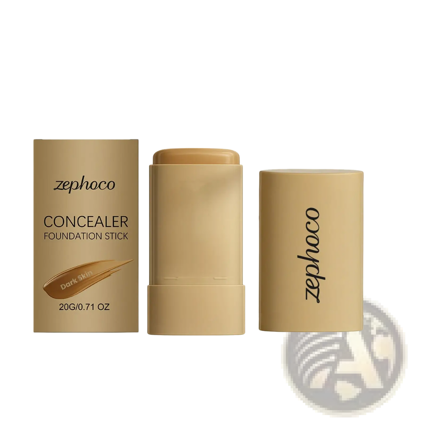 Foundation Stick Zephoco Natural Concealing Makeup
