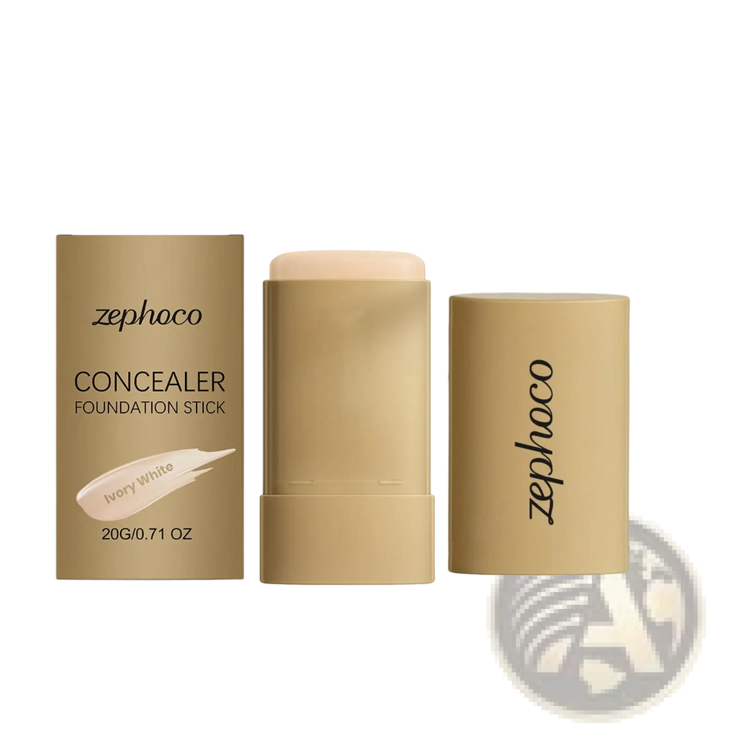 Foundation Stick Zephoco Natural Concealing Makeup