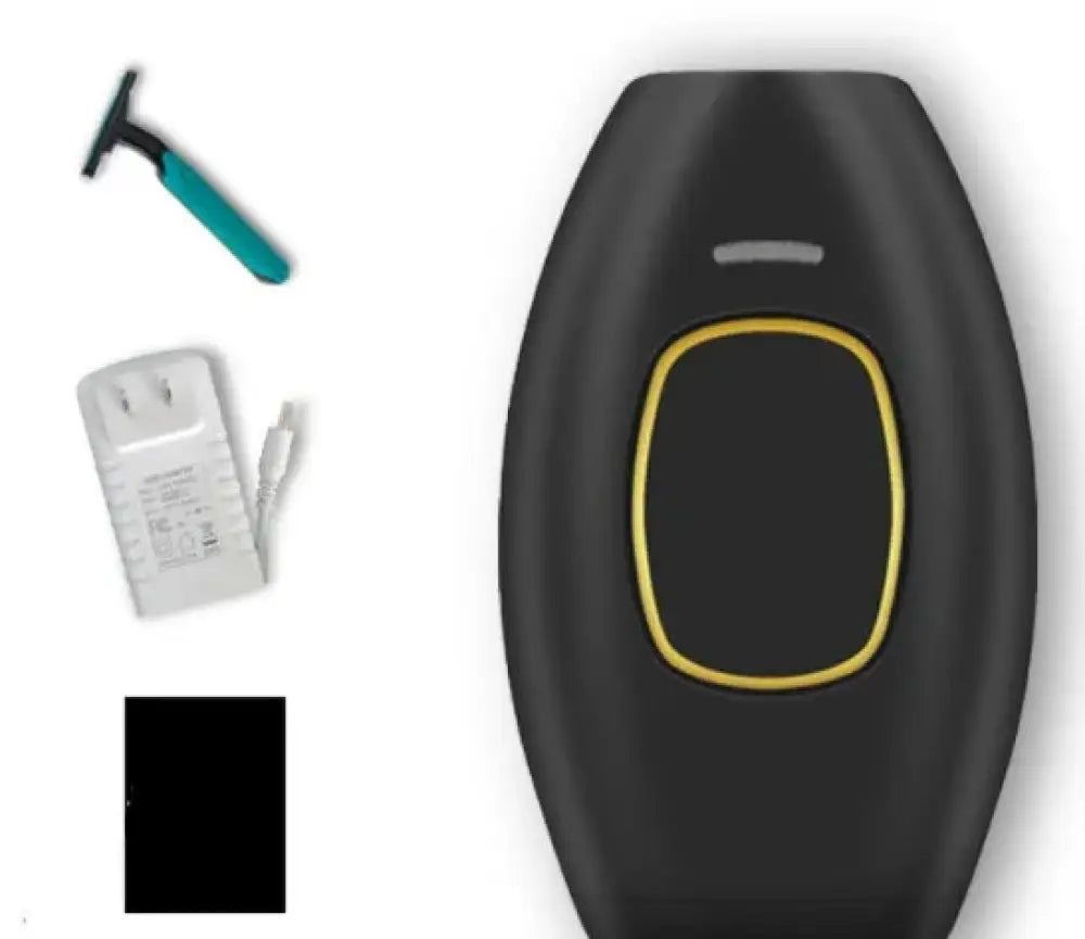 Foldable Ipl Laser Hair Removal Device with Gold Accents