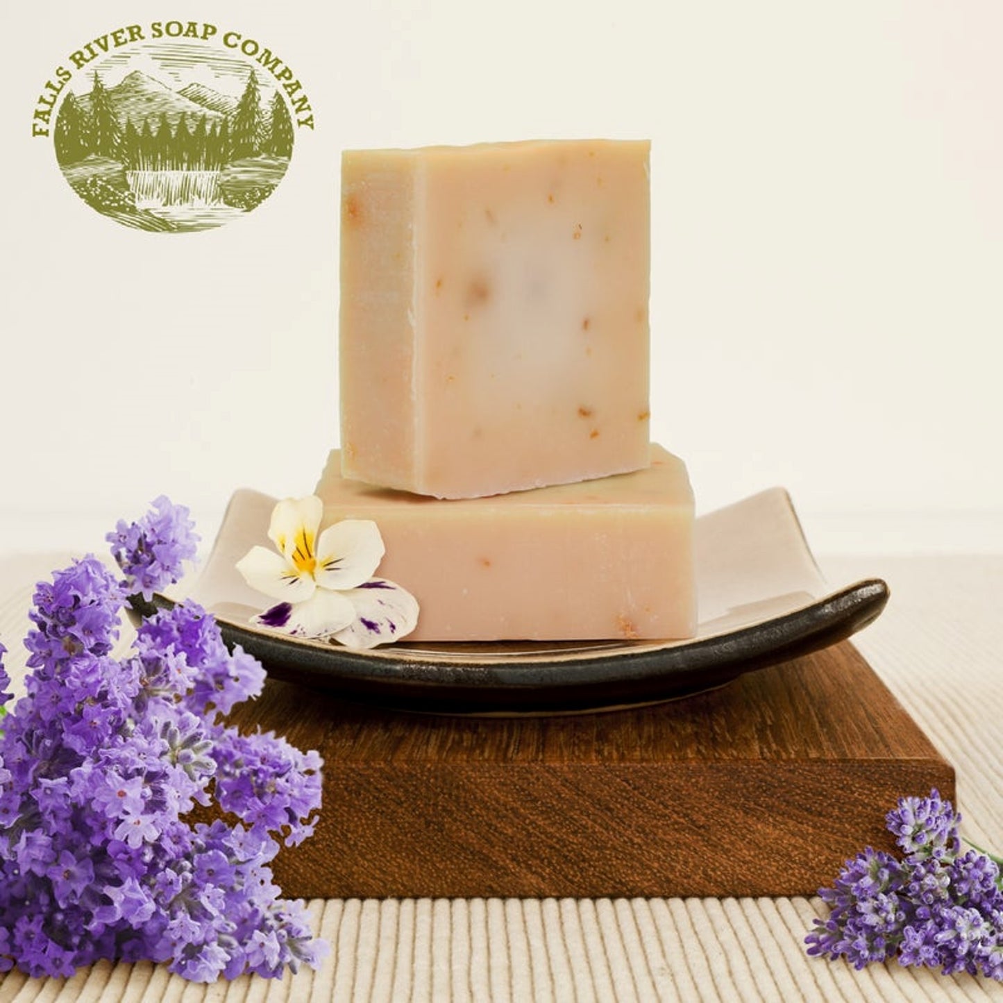 Falls River Soap Greek Yogurt Soap Bar, Luxury and Handmade, Gluten and Cruelty Free - Lavender, 5 Oz