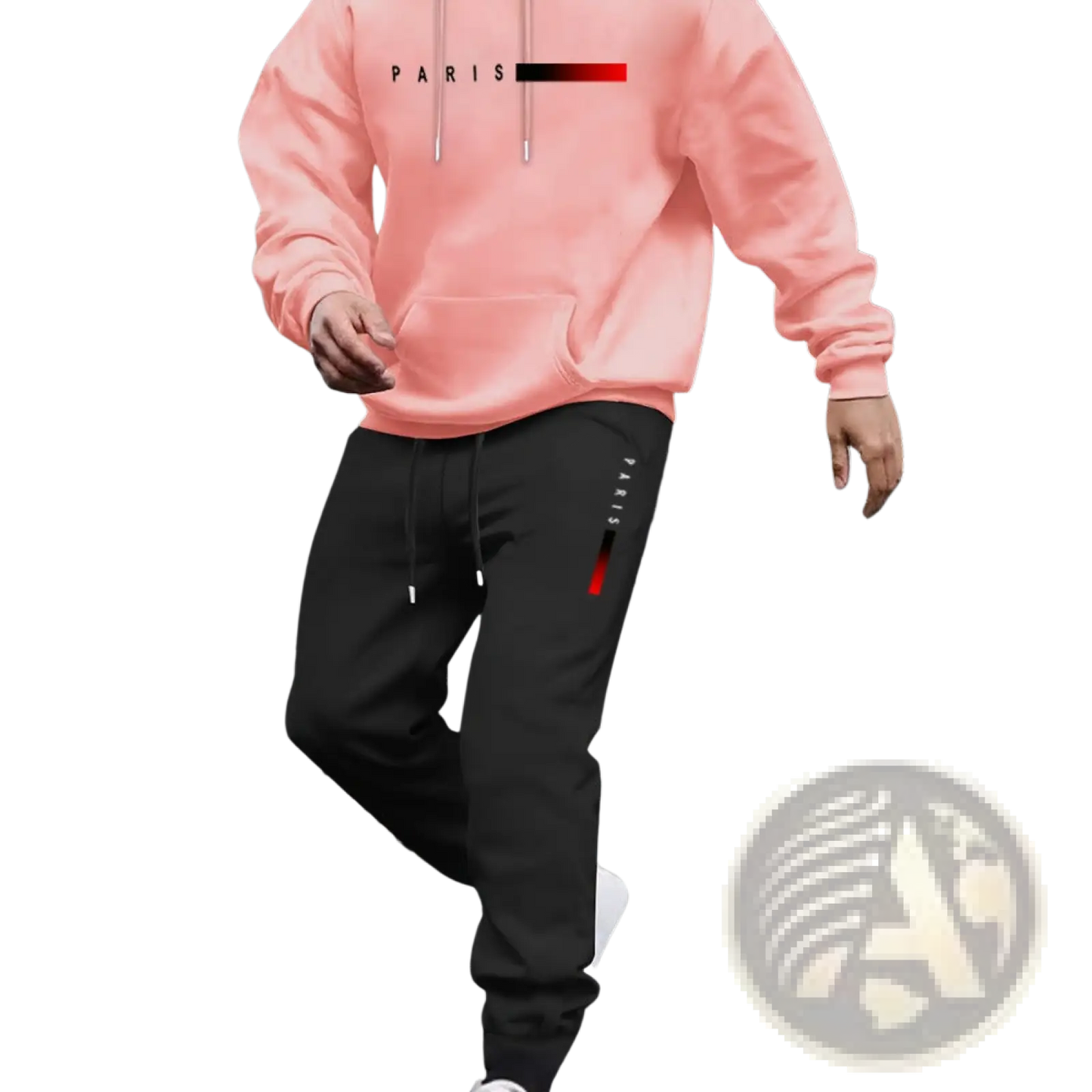 Future Graphic Fleece Hoodie and Jogger Lounge Set