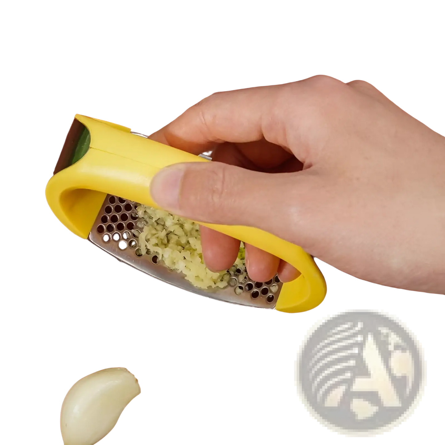 Garlic Press Stainless Steel Ergonomic Manual Mincer Tool