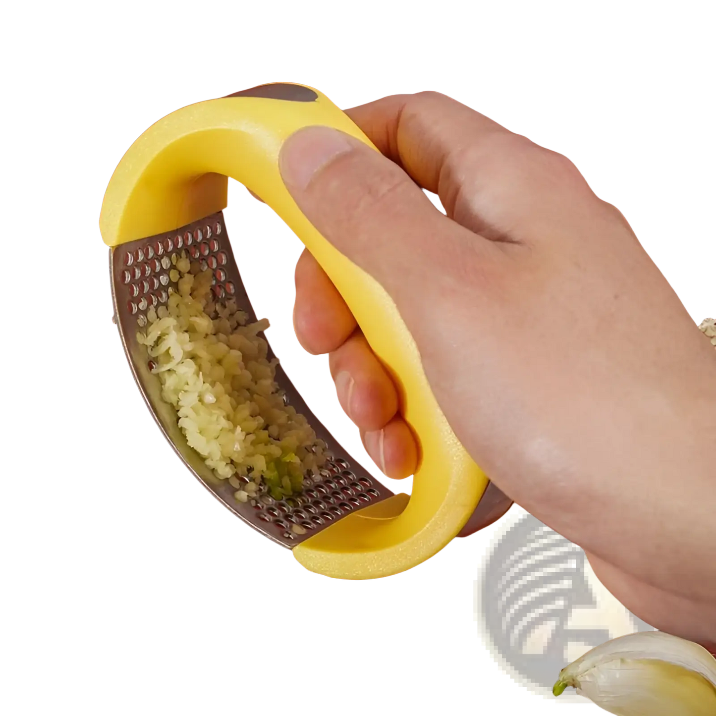 Garlic Press Stainless Steel Ergonomic Manual Mincer Tool
