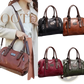 Genuine Leather Crossbody Handbag Vintage Tote Bag