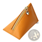 Genuine Leather Heart Charm Mini Coin Purse