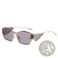 Geometric Shield Uv400 Fashion Sunglasses