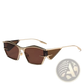Geometric Shield Uv400 Fashion Sunglasses