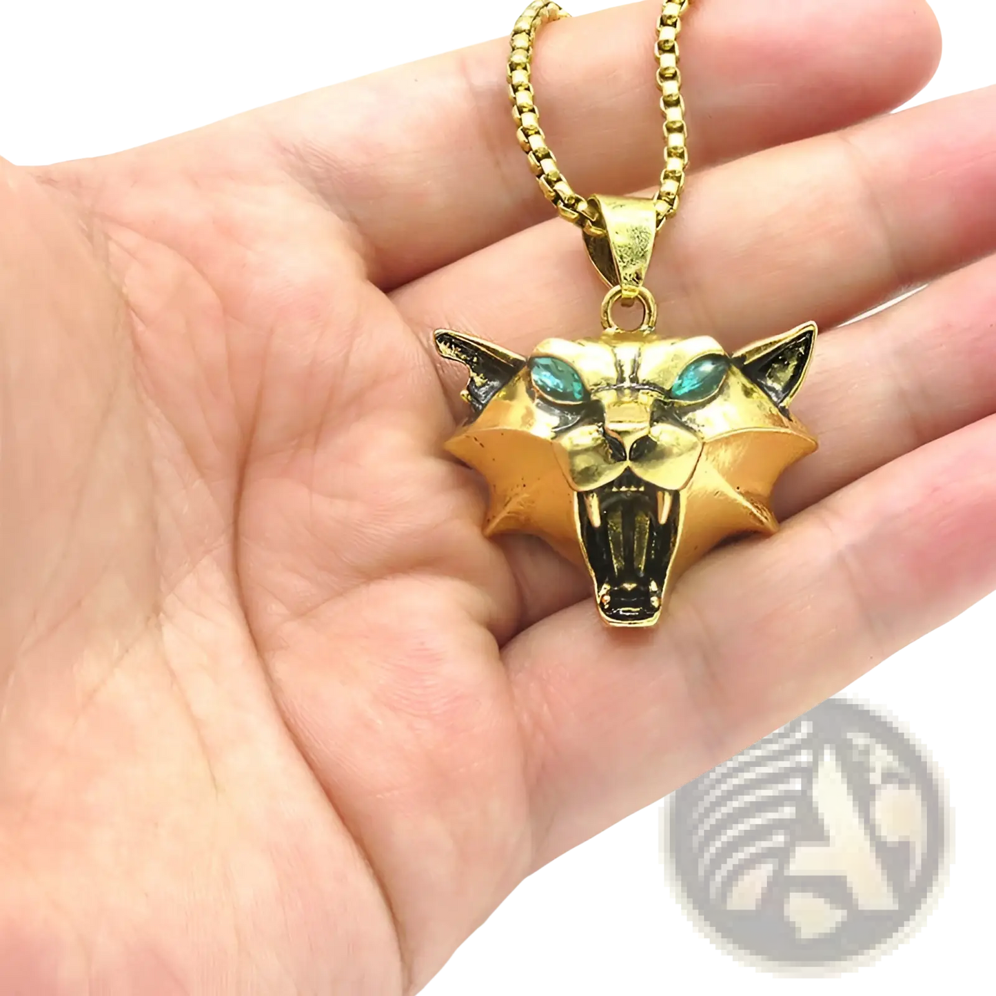 Geometric Wild Game Animal Pendant Chain Necklace