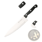 German Steel Knife Set 19 Piece with Sharpener Block