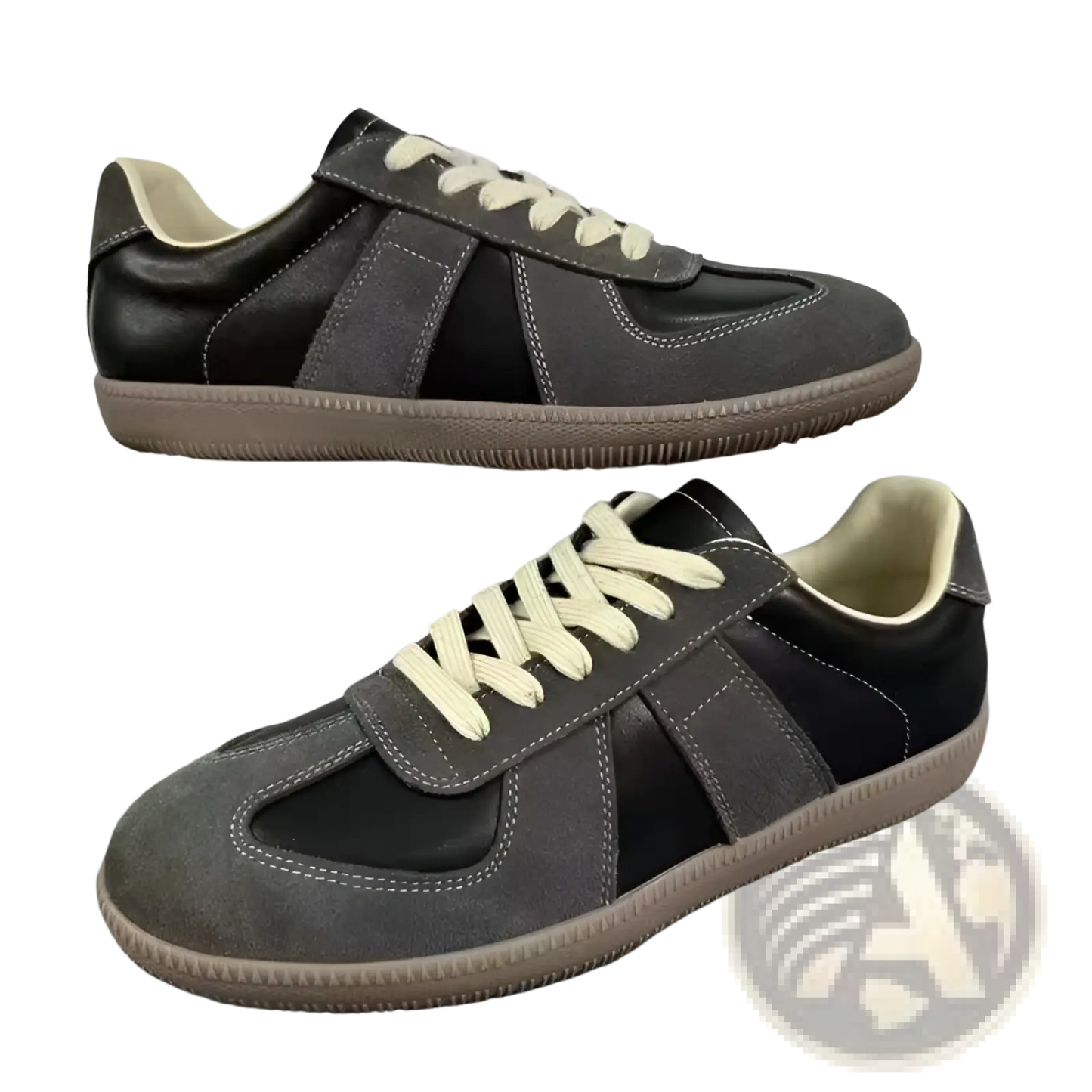 German Training Shoes Men's Leather Casual Sneakers