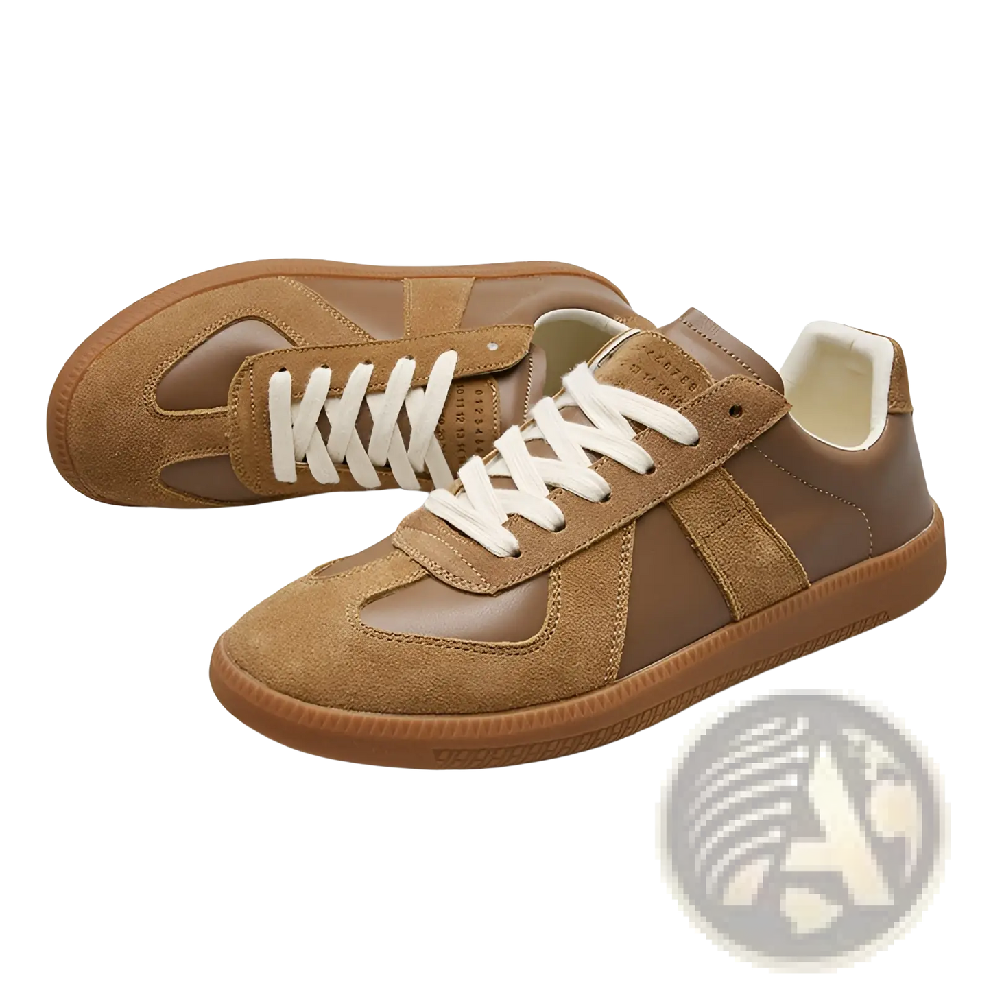 German Training Shoes Men's Leather Casual Sneakers