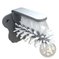 Glass Cleaning Brush with Suction Cup Sink Scrubber
