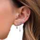 Gold Star and Moon Butterfly Earring and Cuff Set