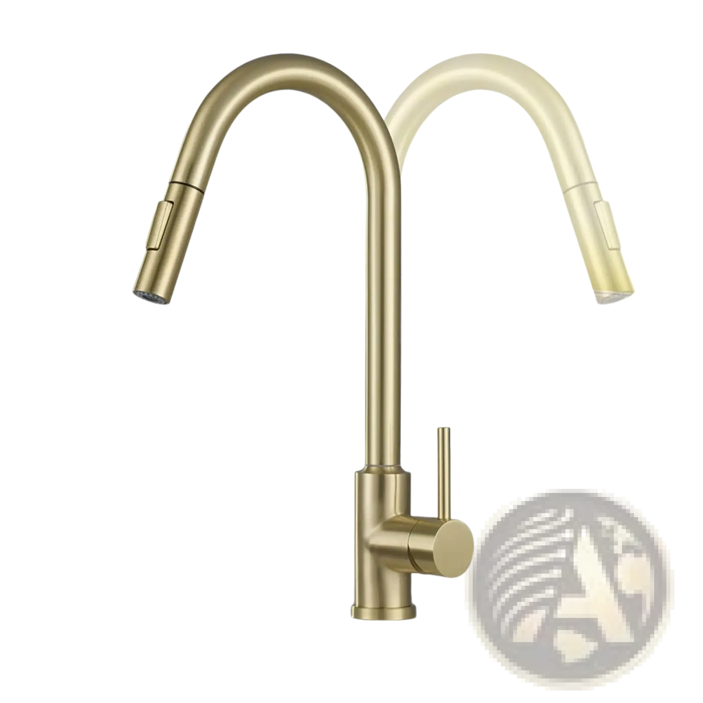 Golden Smart Touch Pull out Kitchen Faucet