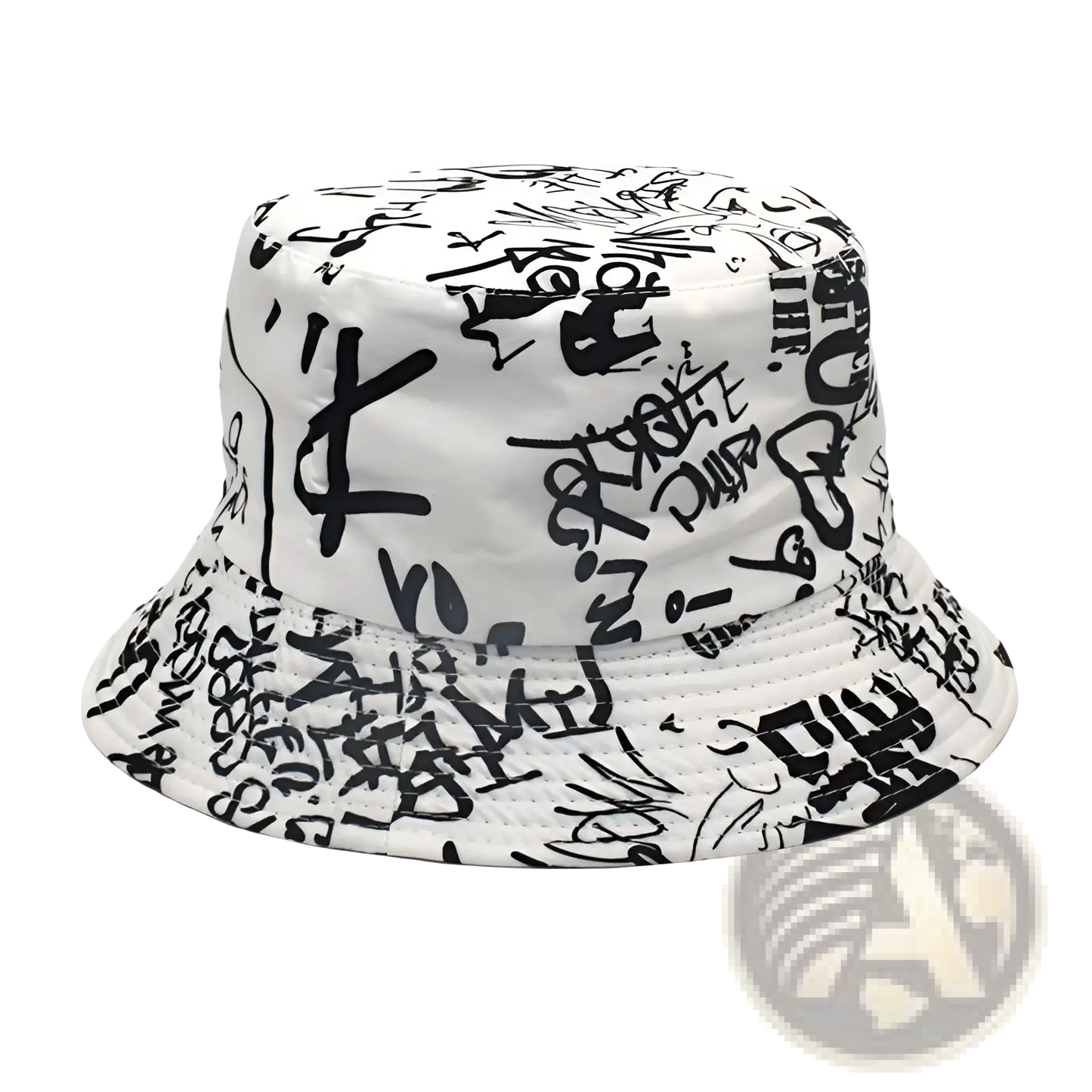 Graffiti Bucket Hat Sunscreen Breathable Travel Cap