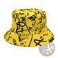 Graffiti Bucket Hat Sunscreen Breathable Travel Cap