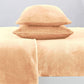 Solid Jewel-Toned Plush Sheet - Velvet Luxe Collection