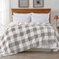 Velvet Plush Sherpa Luxury Bed Blanket - Cielo Collection