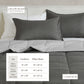 Reversible Comforter Set - Odette Collection