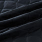Velvet Box-Stitched Quilt Set - Vivica Collection
