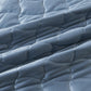 Velvet Box-Stitched Quilt Set - Vivica Collection