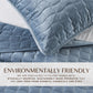 Velvet Box-Stitched Quilt Set - Vivica Collection
