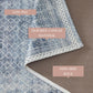 Distressed Moroccan Machine Washable Accent Area Rug 3' x 5' - Neve Collection