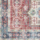 Medallion Machine Washable Accent Area Rug & Runner 2 Pack - Nava Collection