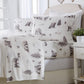 Printed Plush Sheet - Velvet Luxe Collection