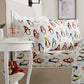 Printed Plush Sheet - Velvet Luxe Collection