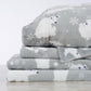 Printed Plush Sheet - Velvet Luxe Collection