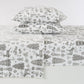 Printed Plush Sheet - Velvet Luxe Collection