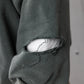 Commons Reversible Thermal Zip Up Faded Green/White