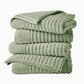 Luxury Combed Cotton Bath Towel Set - Karina Collection