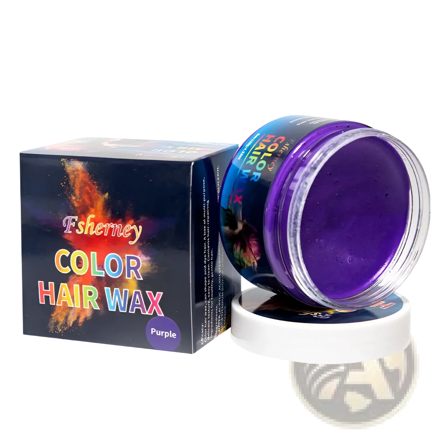 Hair Color Wax Styling Clay 120g Strong Hold Mud