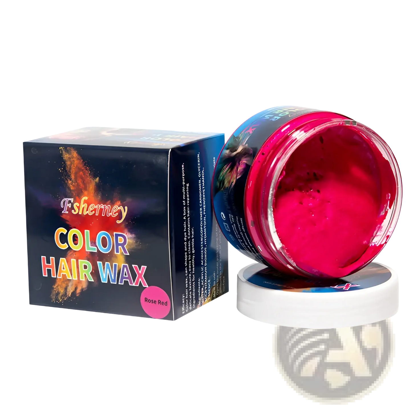 Hair Color Wax Styling Clay 120g Strong Hold Mud