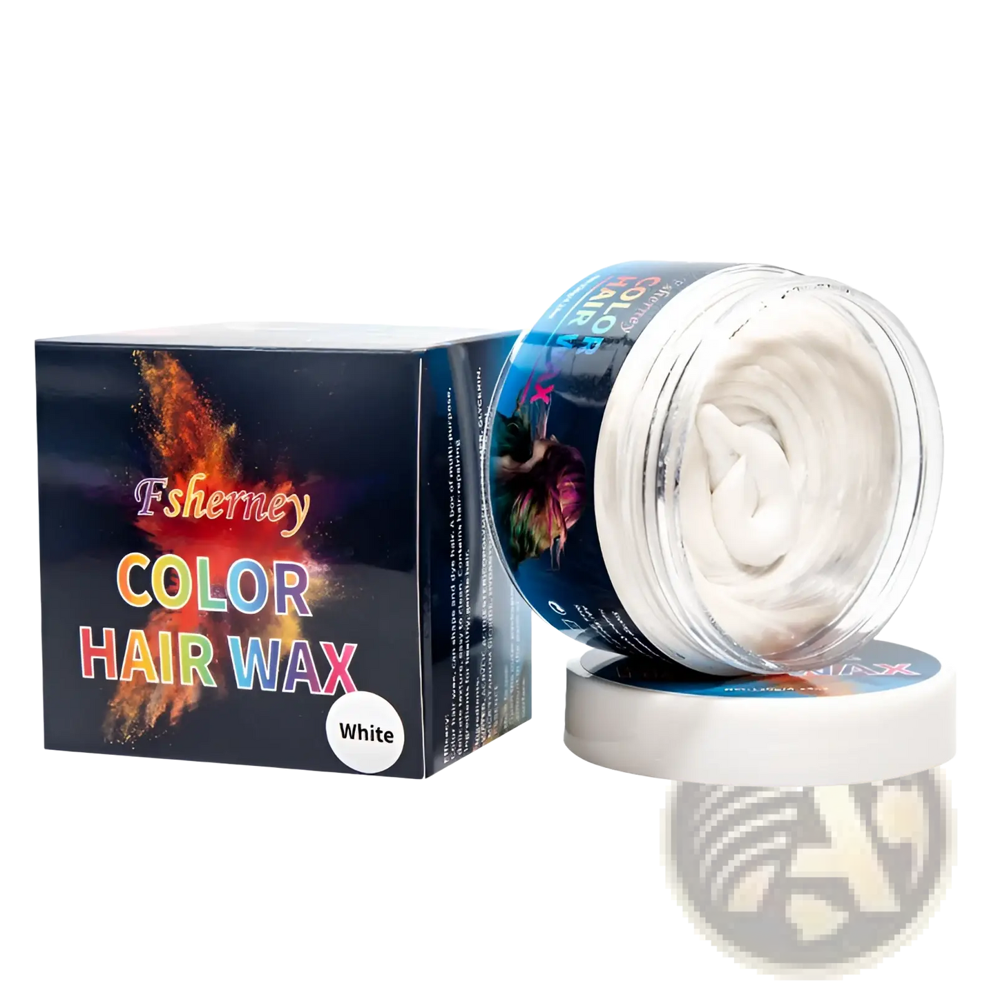 Hair Color Wax Styling Clay 120g Strong Hold Mud