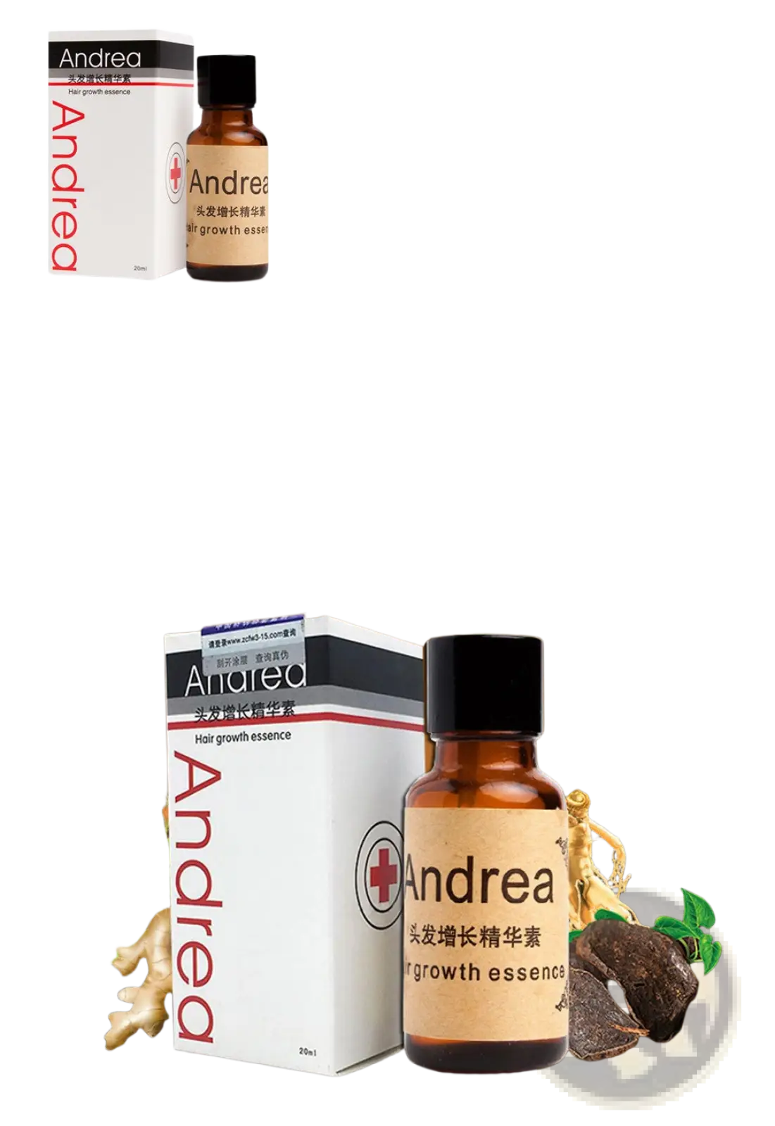 Hair Growth Essence Ginger Anti Hair Loss Liquid 20ml