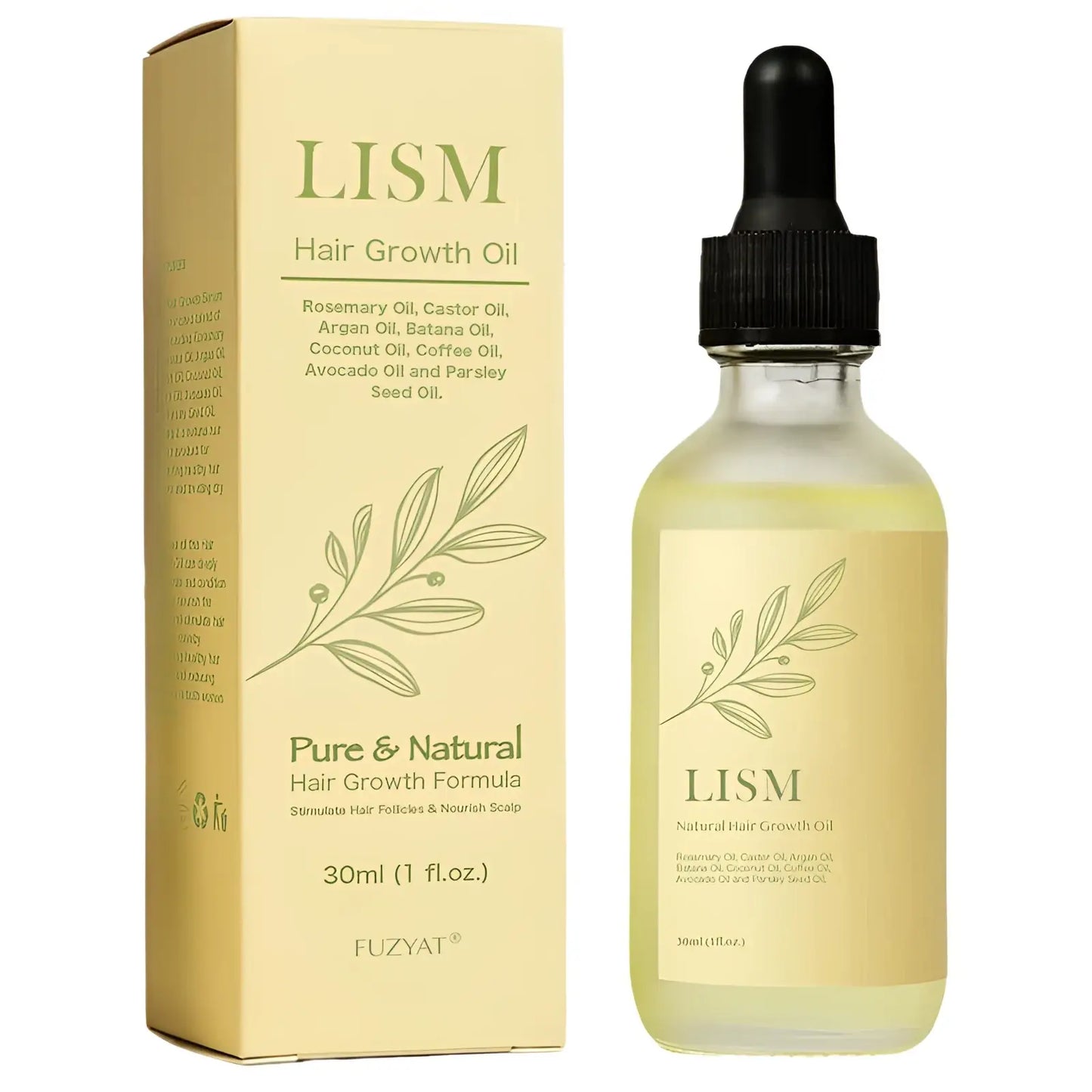 Hair Growth Oil Natural Plant Serum for Strong Hair