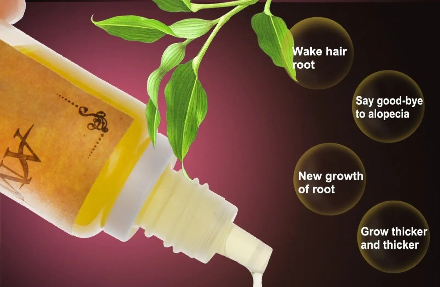 Hair Growth Serum Anti Hair Loss Liquid Treatment 20ml
