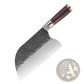 Hammered Stainless Steel Chef Knife Set 5 Piece