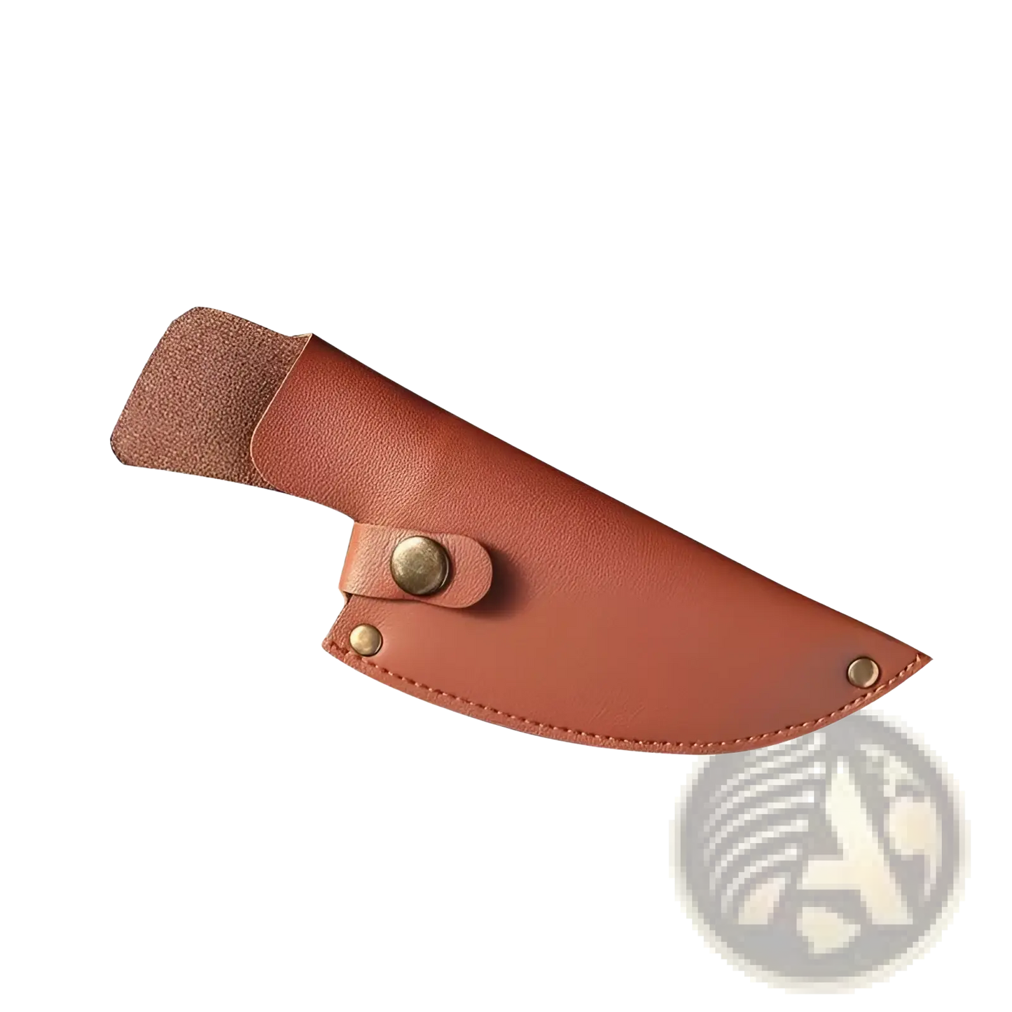 Hammered Steel Boning Knife with Leather Sheath