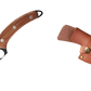 Hammered Steel Boning Knife with Leather Sheath