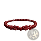 Hand Carved Purple Gold Cinnabar Double Pixiu Bracelet