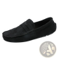 Hand-stitched Suede Loafers Handmade Velvet Shoes