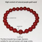 Handcrafted Cinnabar Lotus and Calabash Beaded Bracelets